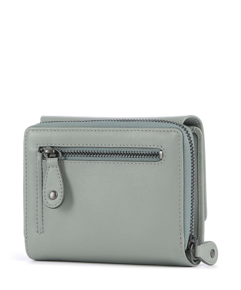 Aunts & Uncles Jamie's Orchard Myrtle Wallet sage green