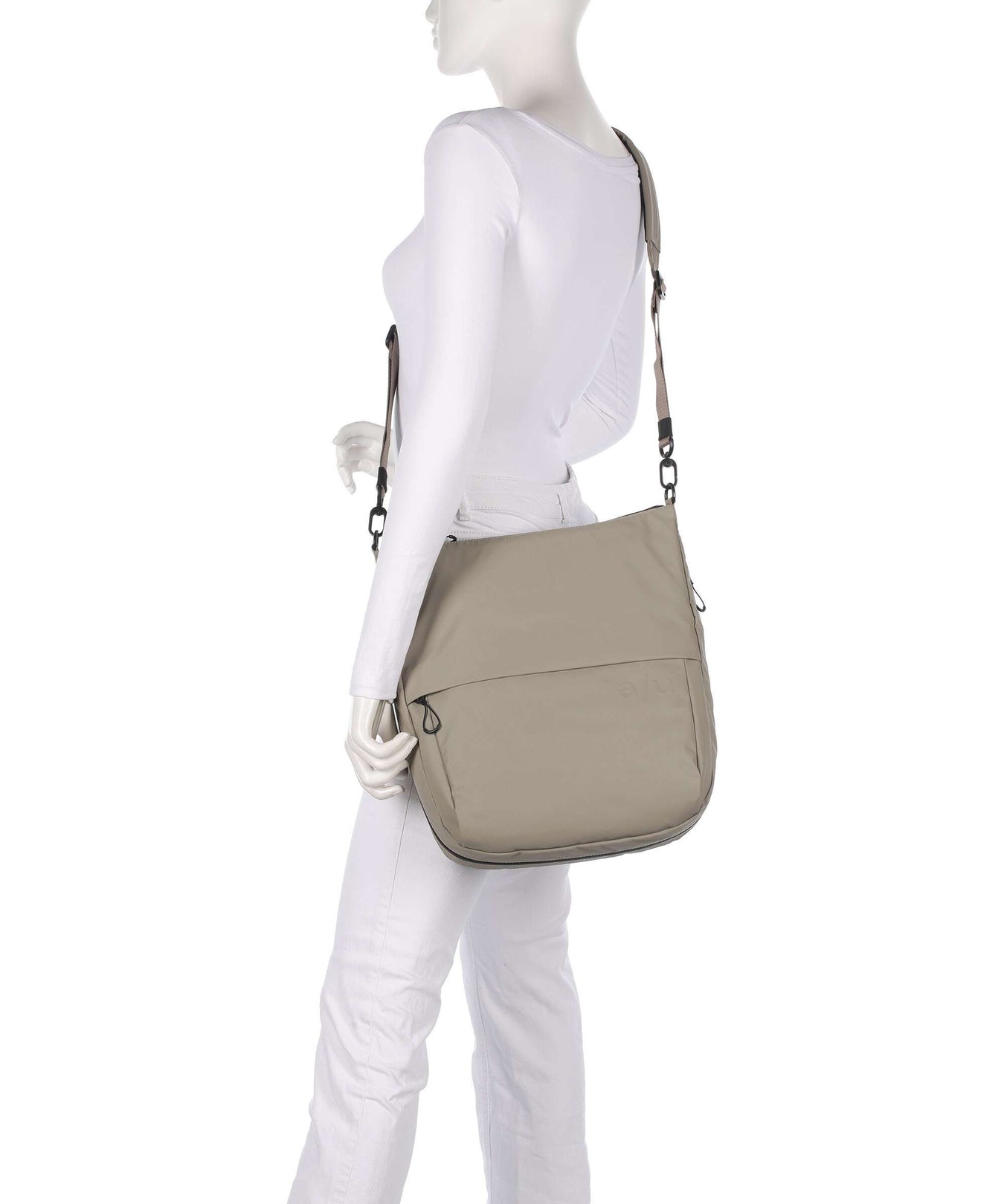 Aunts & Uncles Japan Lite Todori Hobo bag driftwood