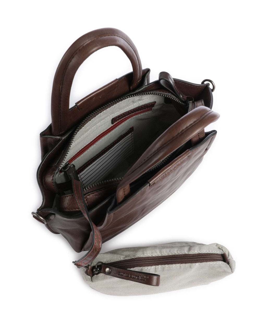 Aunts & Uncles Grandma's Luxury Club Mrs. Plum Crumble Handbag coffee bean