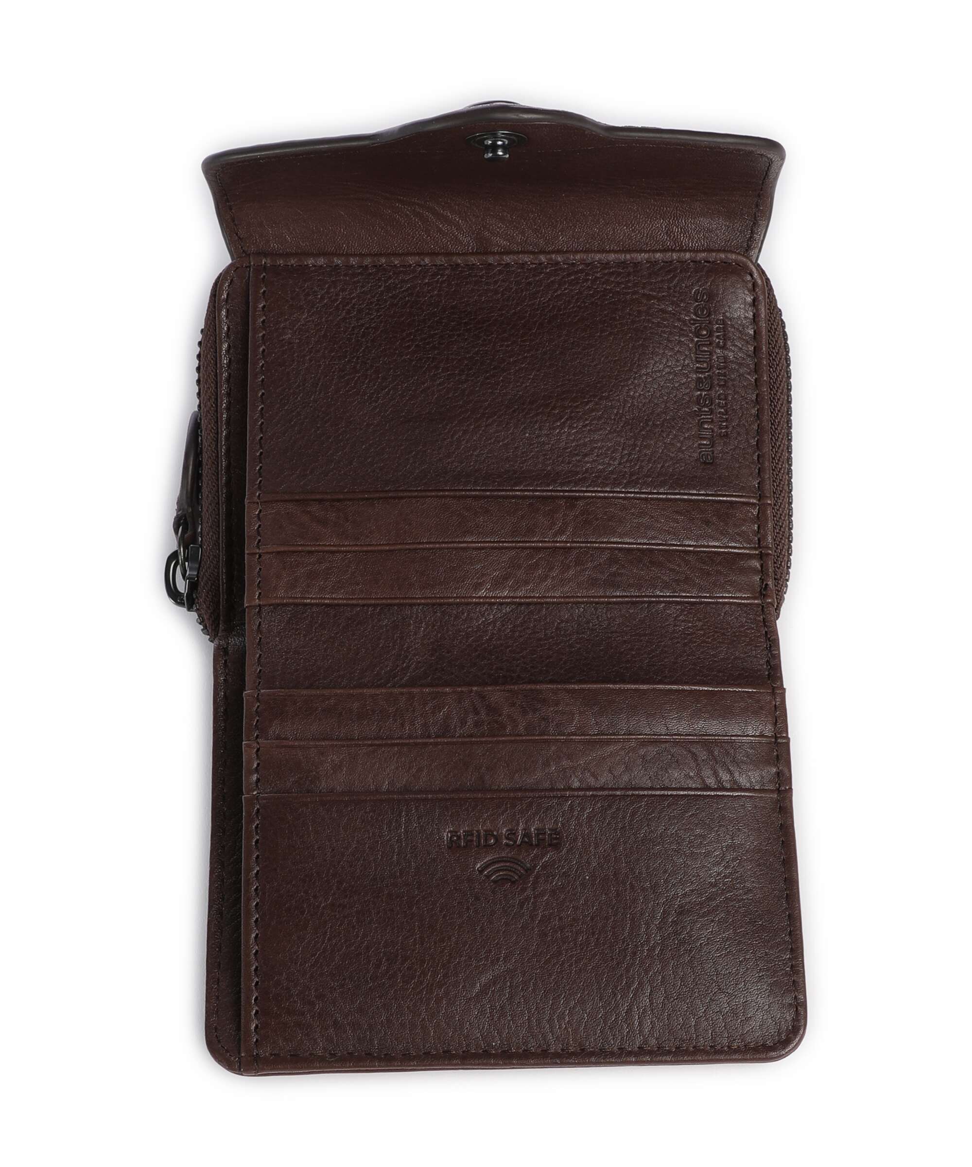 Aunts & Uncles Grandma's Luxury Club Judy Wallet coffee bean