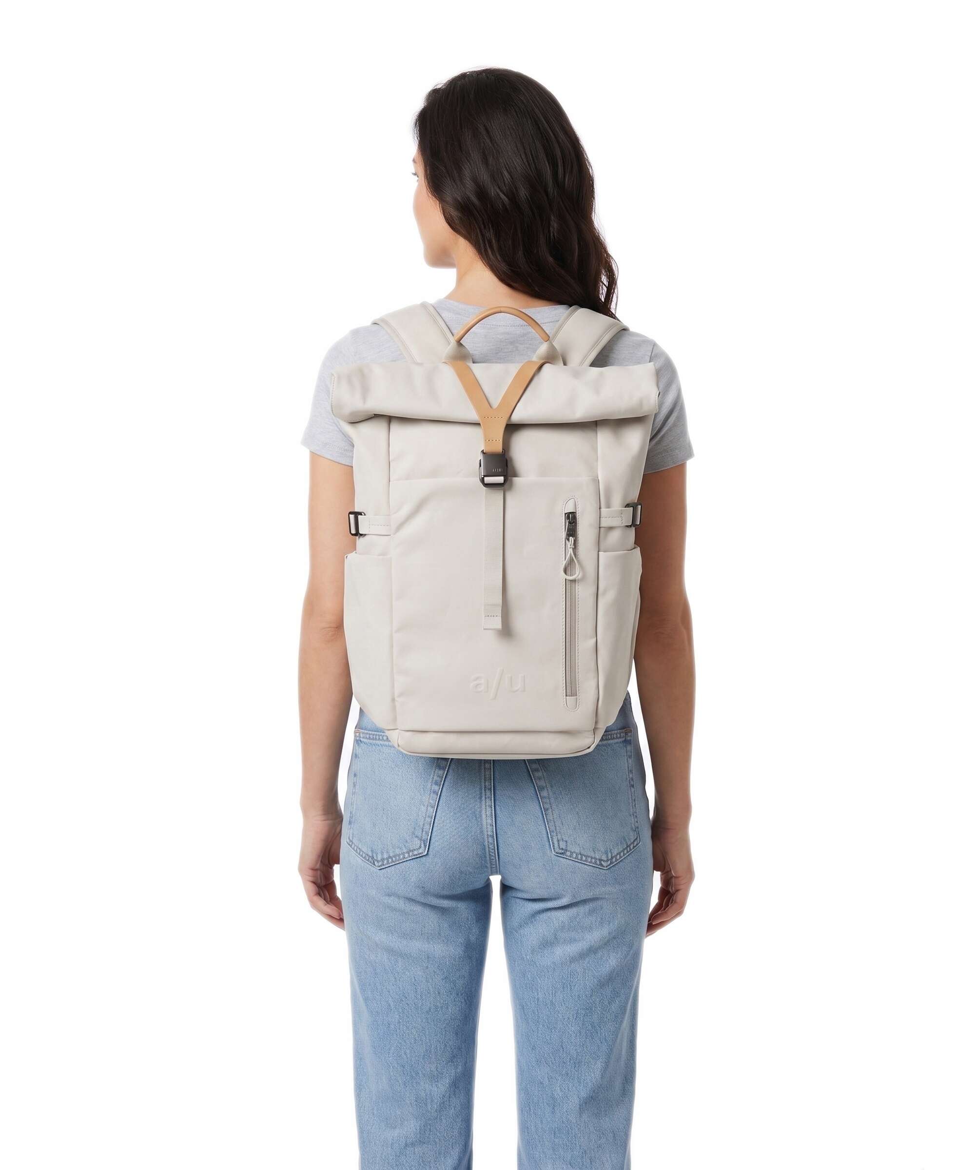 Aunts & Uncles Japan RE Tokachi Rolltop backpack linen