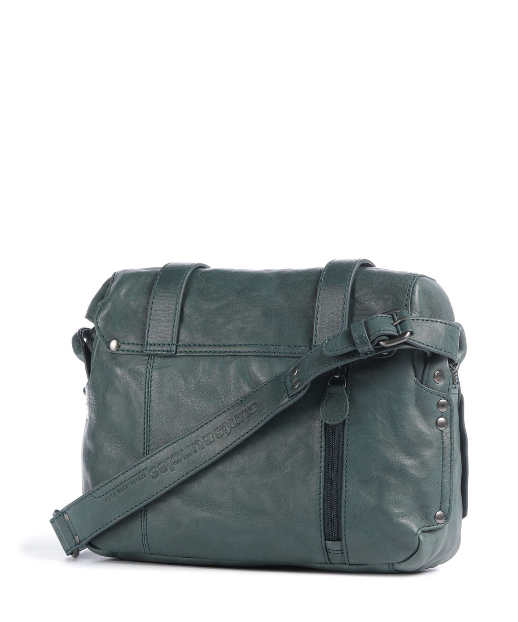 Aunts & Uncles Grandma's Luxury Club Miss Applepie Crossbody bag green jewel
