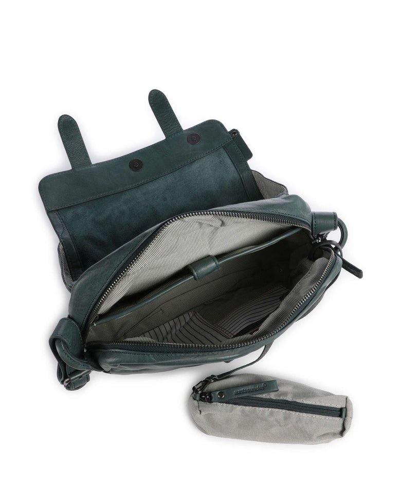 Aunts & Uncles Grandma's Luxury Club Miss Applepie Crossbody bag green jewel