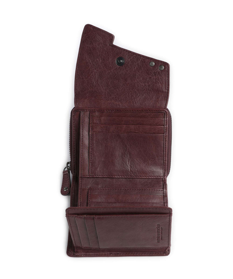 Aunts & Uncles Grandma's Luxury Club Lotta Wallet dark cherry