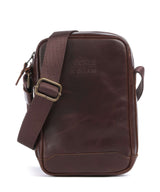 Buckle & Seam Crazy Horse Runner Umhängetasche brown
