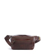 Buckle & Seam Crazy Horse Dash Gürteltasche brown