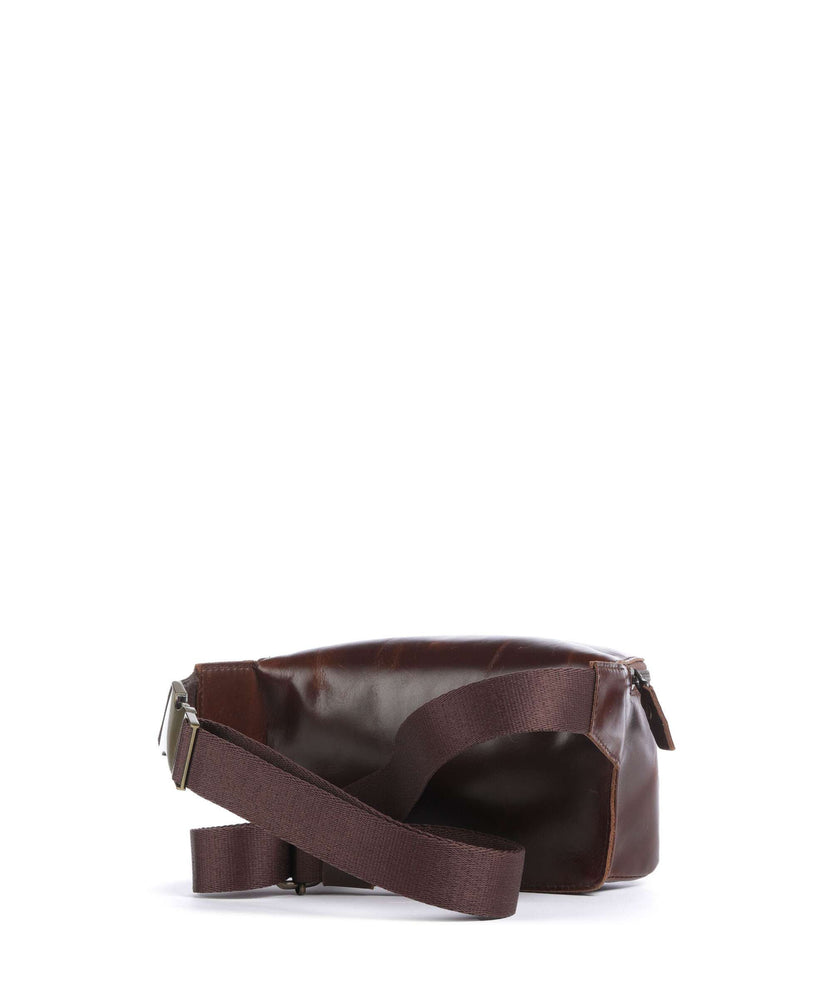Buckle & Seam Crazy Horse Dash Fanny pack brown
