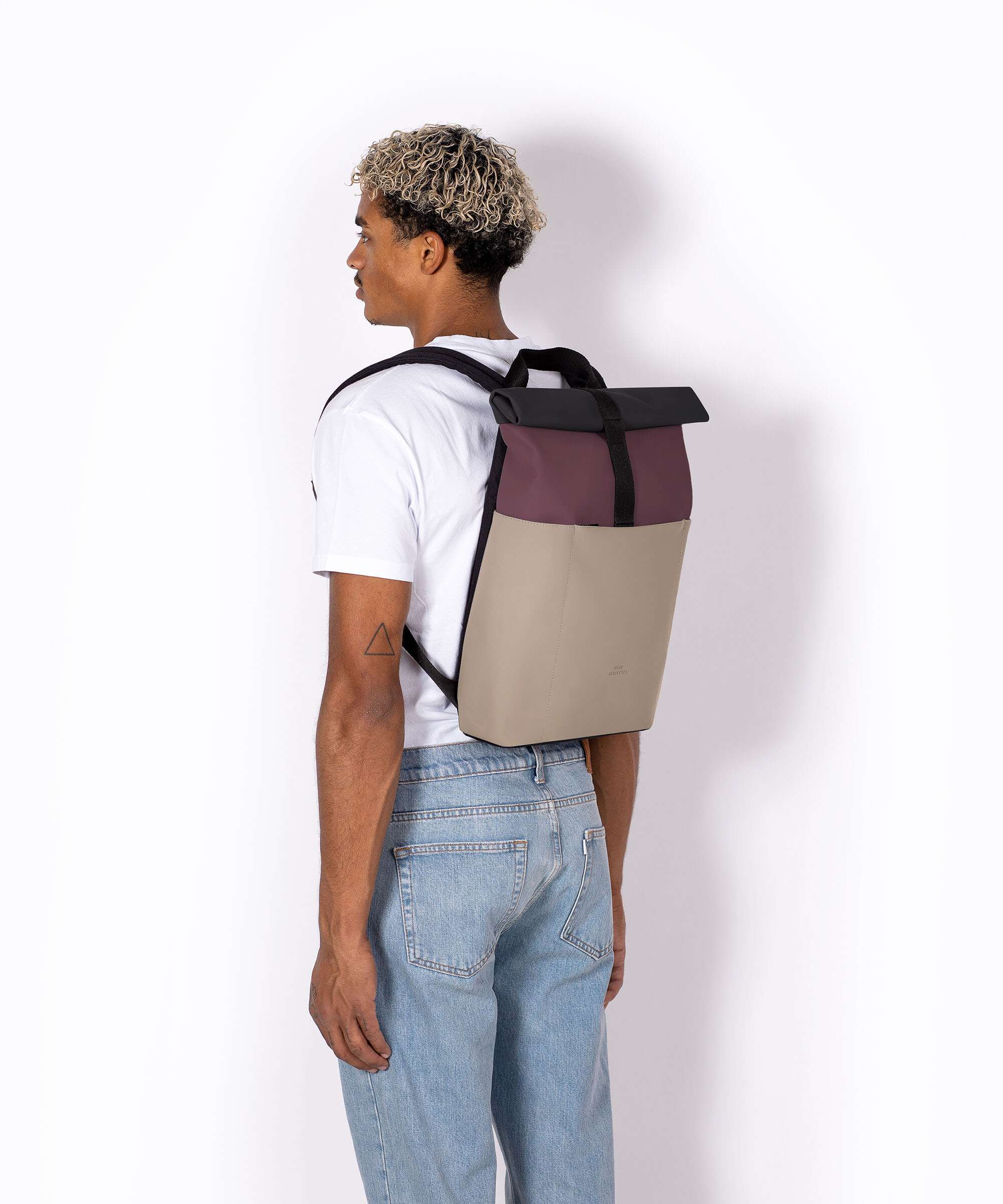 Ucon Acrobatics Lotus Hajo Mini Rolltop backpack asphalt black