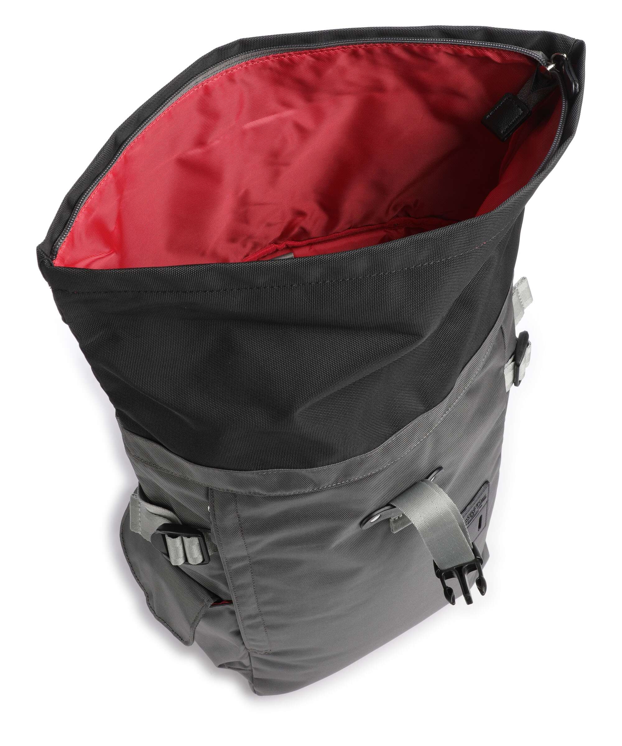 Harvest Label Norikura Two-Tone Rolltop backpack gunmetal