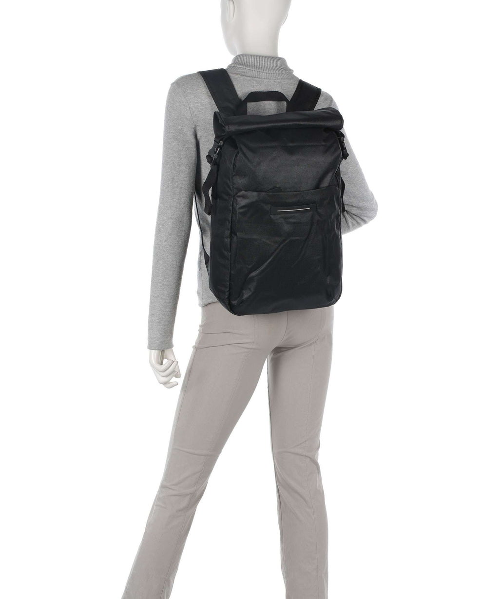 Horizn Studios Shibuya Rolltop backpack all black