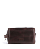 Buckle & Seam Crazy Horse Everest Kulturbeutel brown