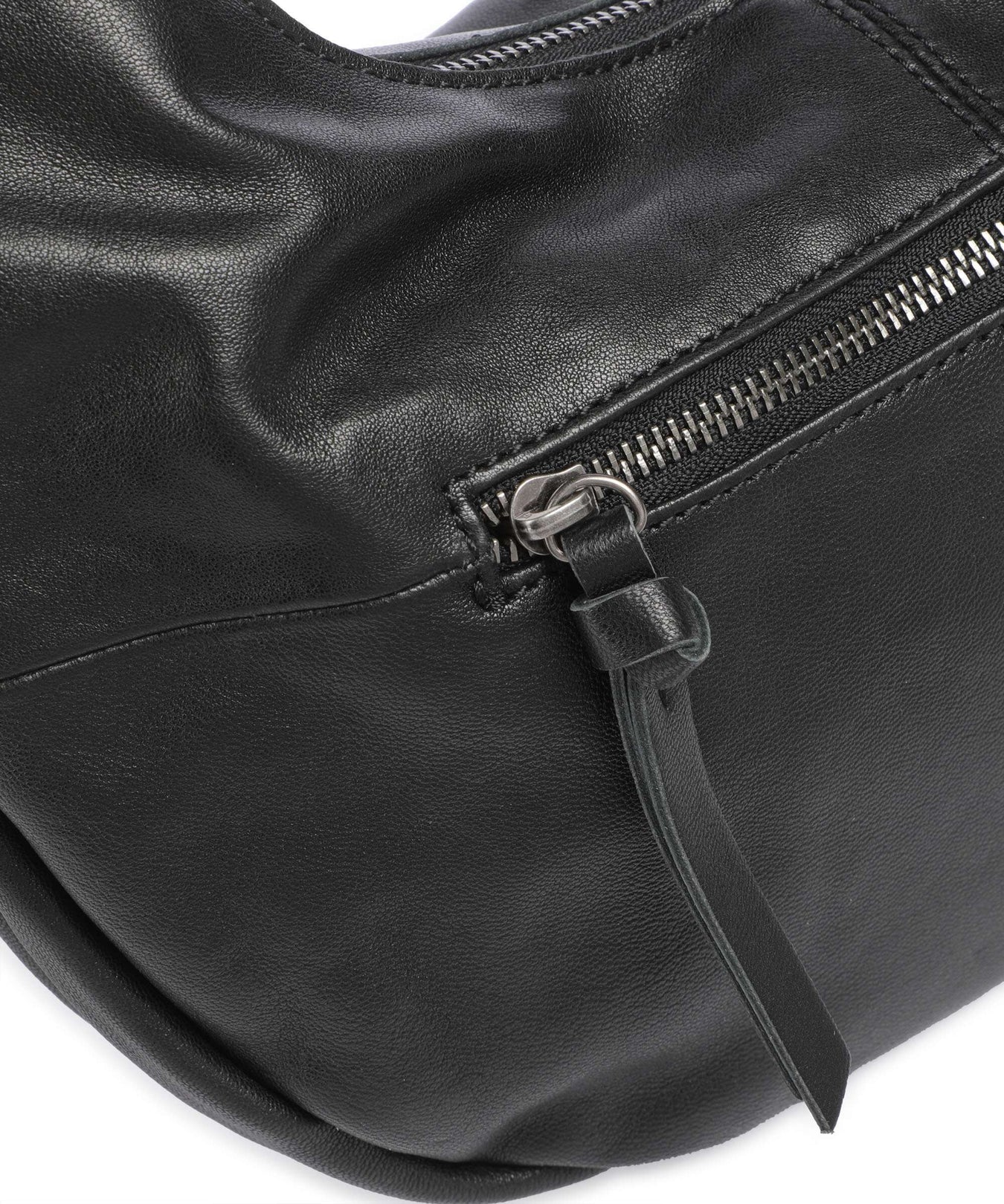 FredsBruder Take A Smile Hobo bag black