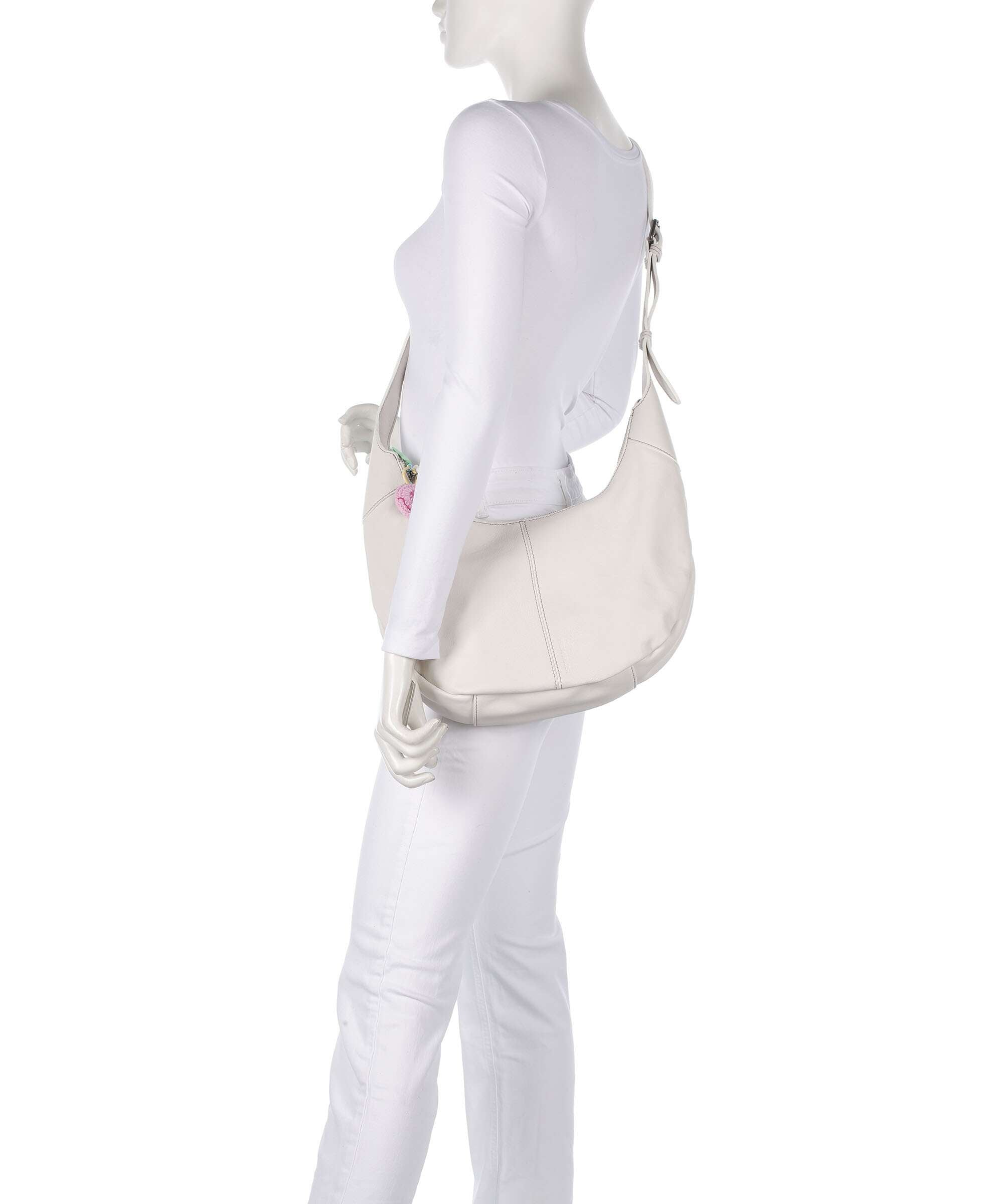 FredsBruder Take A Smile Big Hobo bag marshmallow