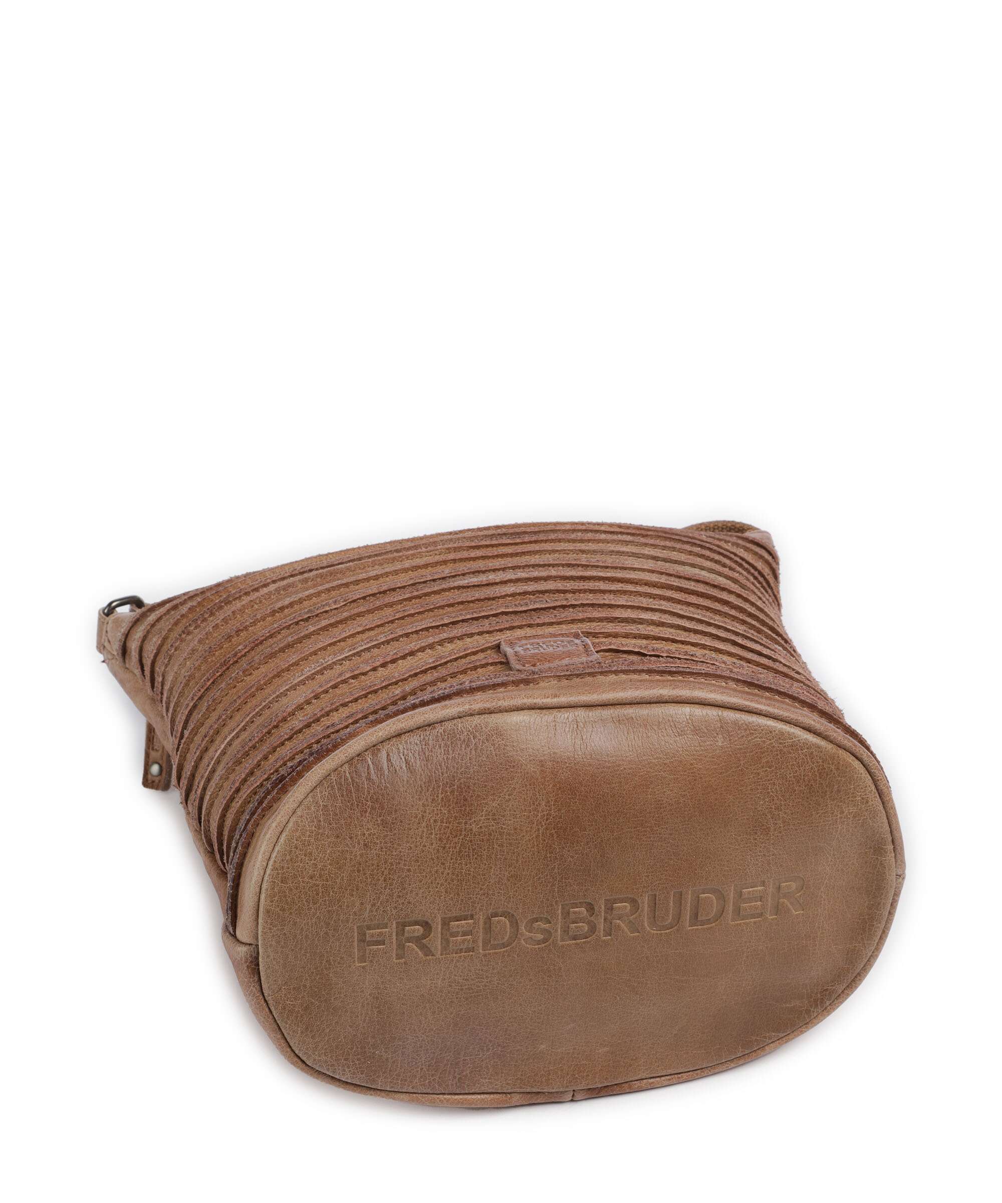 FredsBruder Riffellinchen Crossbody bag caramel