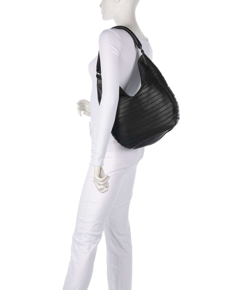 FredsBruder Bestseller Gürteltier S Hobo bag black