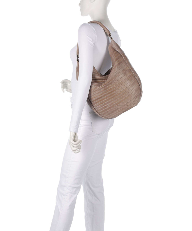 FredsBruder Bestseller Gürteltier S Hobo bag dirty stone