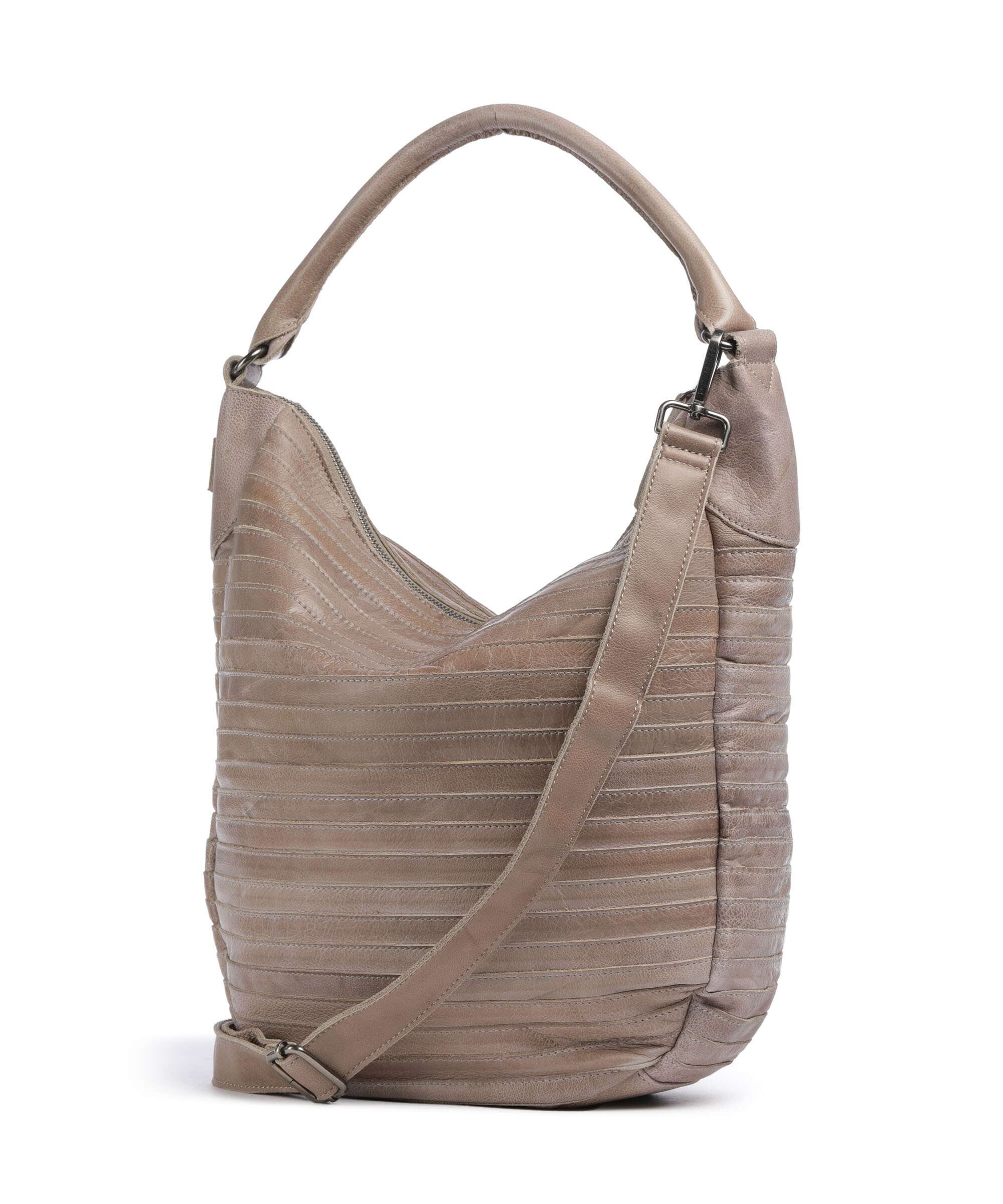 FredsBruder Bestseller Collection Gürteltier S Hobo bag dirty stone