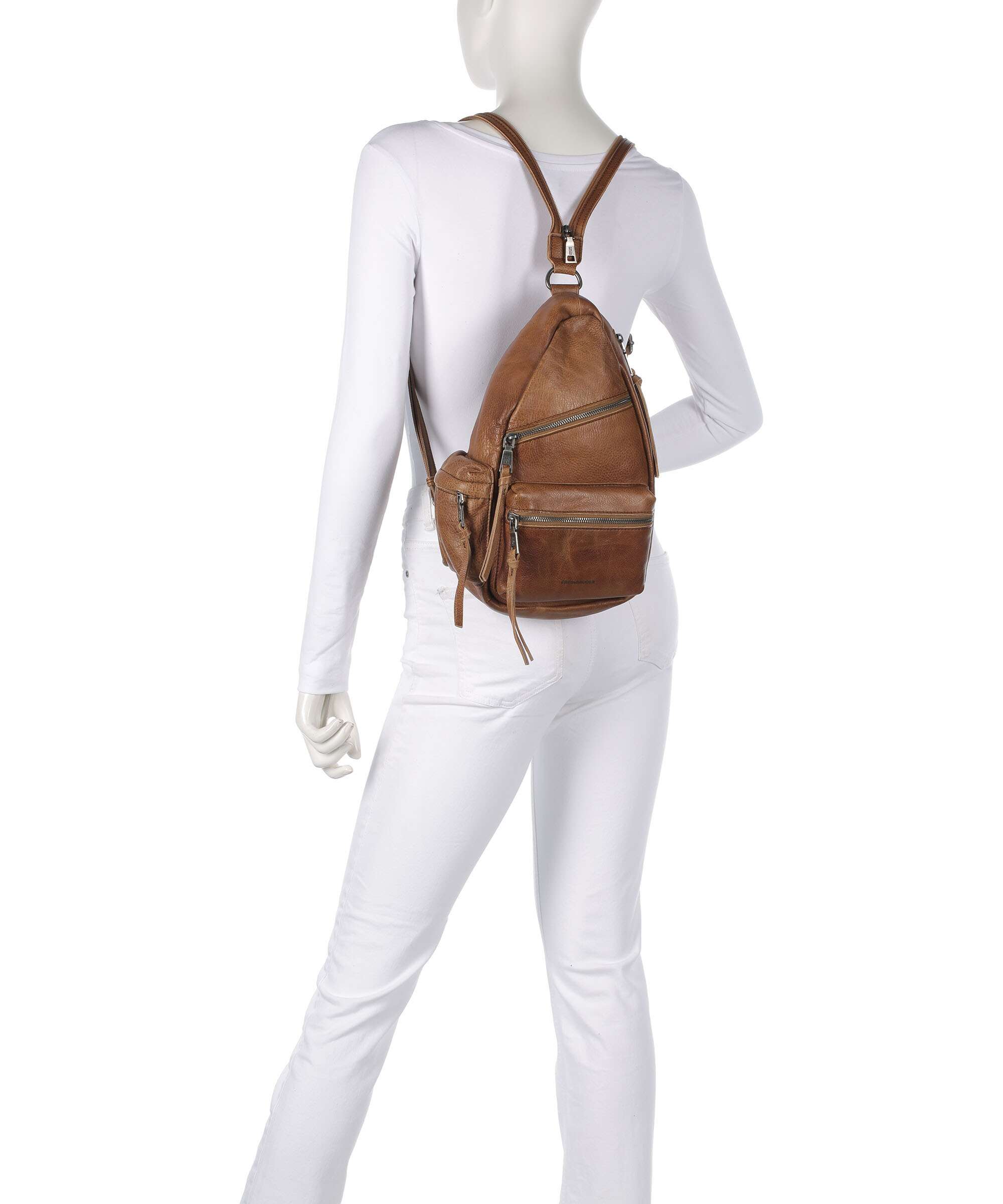 FredsBruder My old Friend Backpack caramel