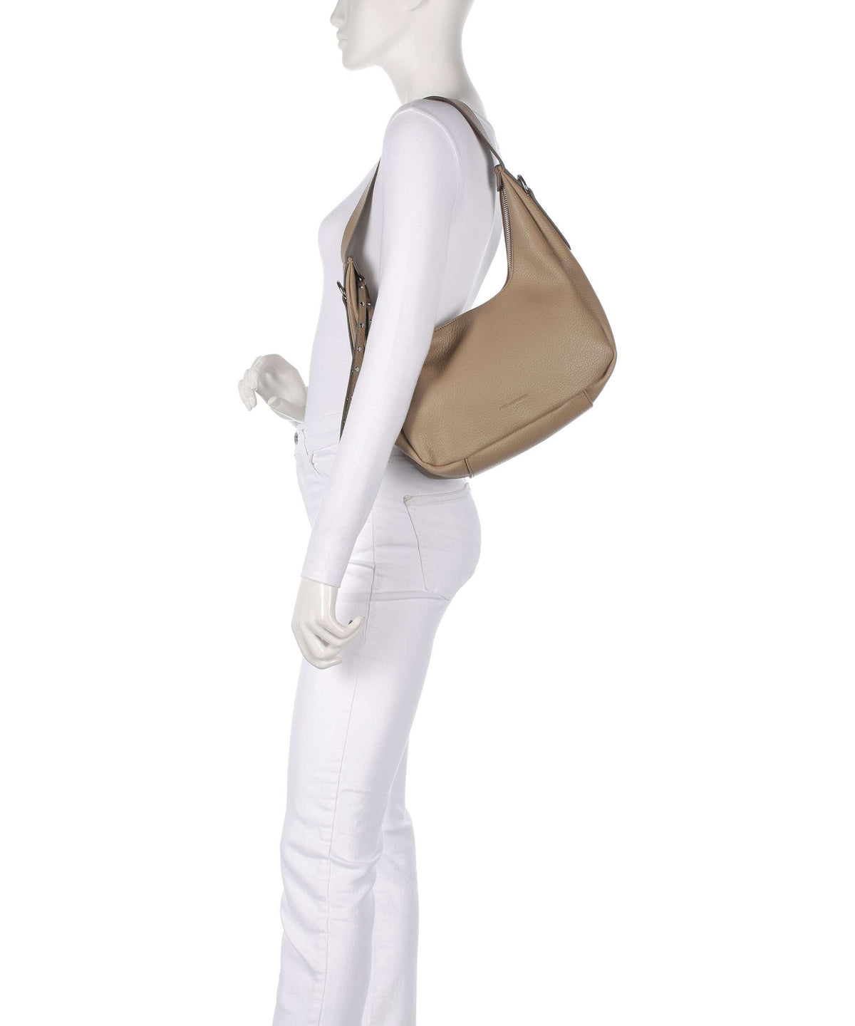 FredsBruder Feel Wild Hobo bag soft toffee