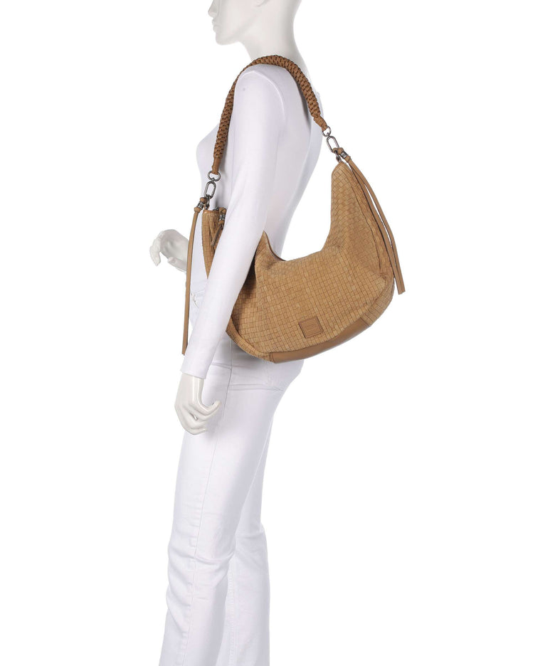 FredsBruder Natural Flow Hobo bag caramel