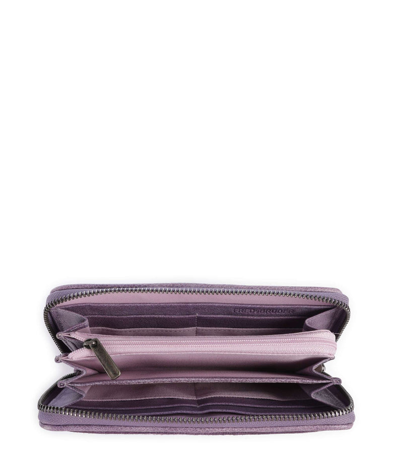 FredsBruder Bestseller Riffel Big Total Wallet lavender