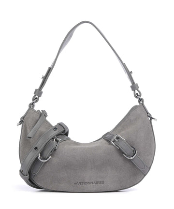 Les Visionnaires Enya Cozy Mini Sac porté épaule titanium grey