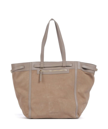 Les Visionnaires Felicia Cozy Cabas mushroom/capuccino beige