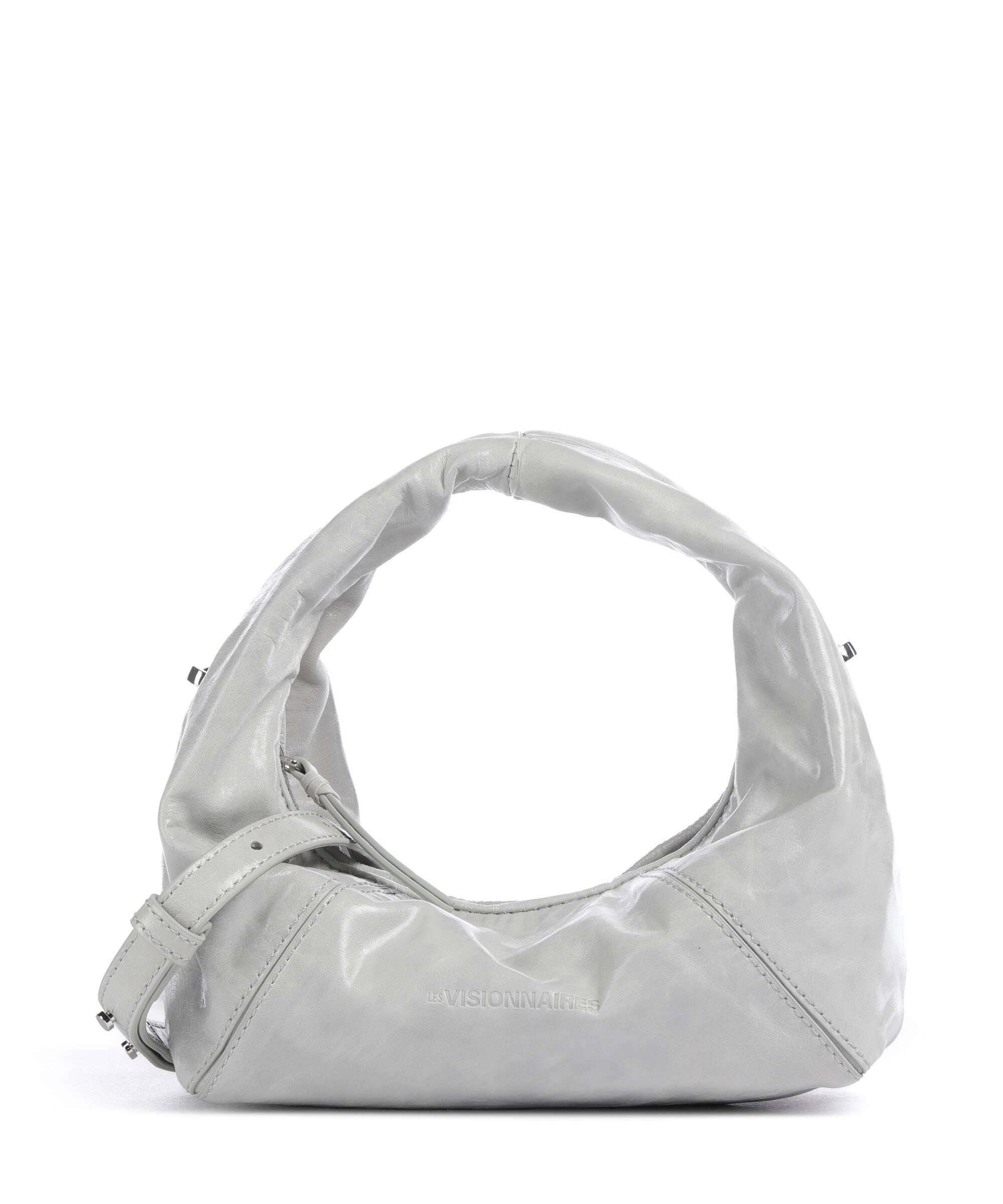 Les Visionnaires Greta Icon Crinkle Mini Handbag glacier grey