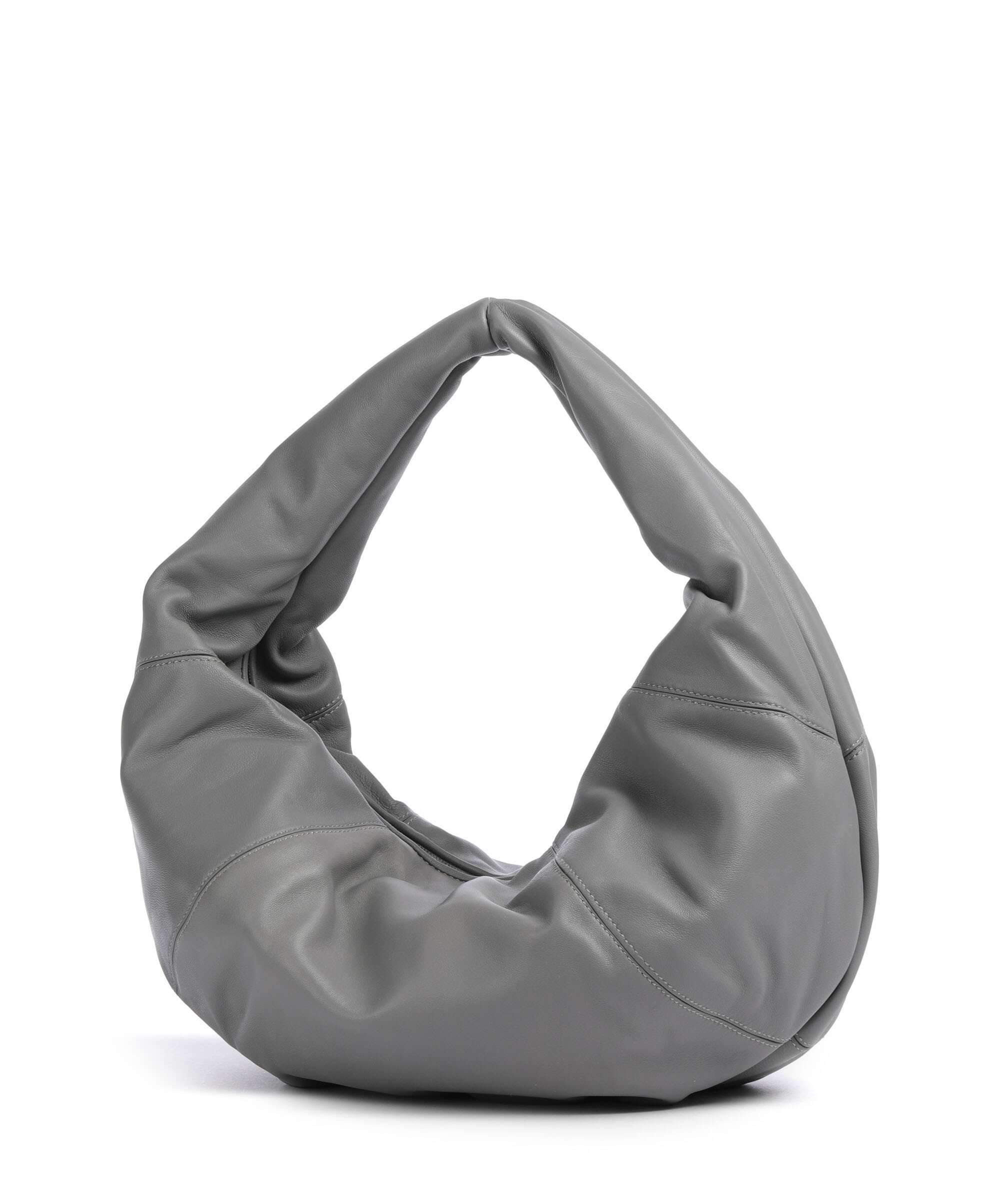 Les Visionnaires Greta Icon Silky Hobo bag titanium grey