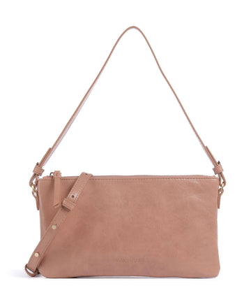 Les Visionnaires Alice Crinkle Sac porté épaule cameo rose