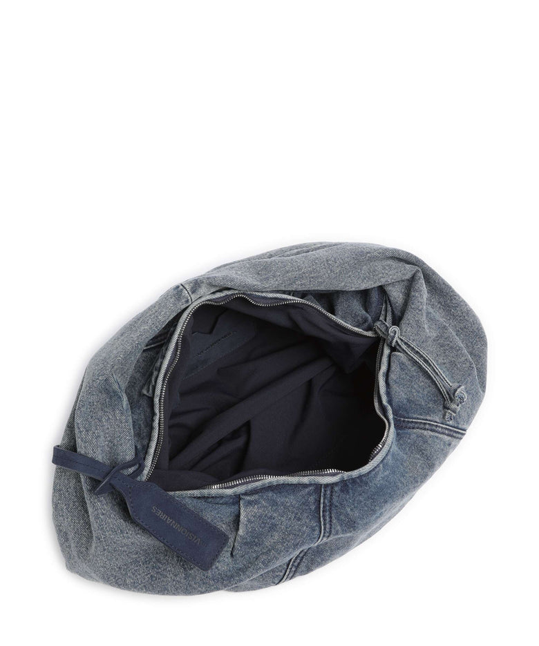 Les Visionnaires Greta Denim Essential Hobo bag washed denim