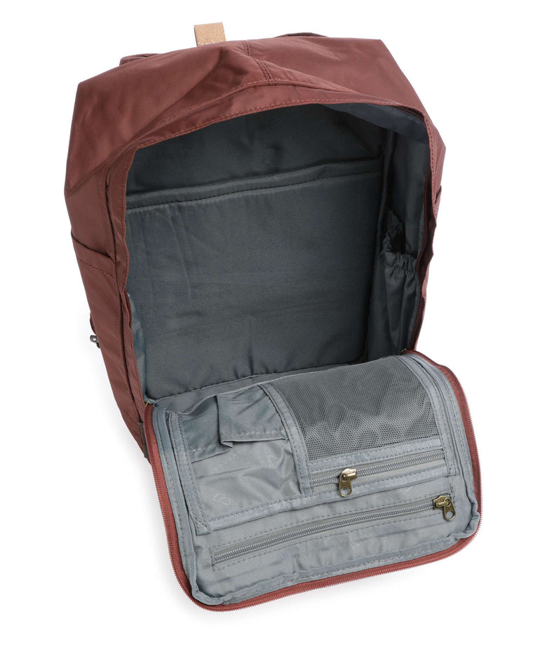 Doughnut Jungle Macaroon Backpack maroon/khaki