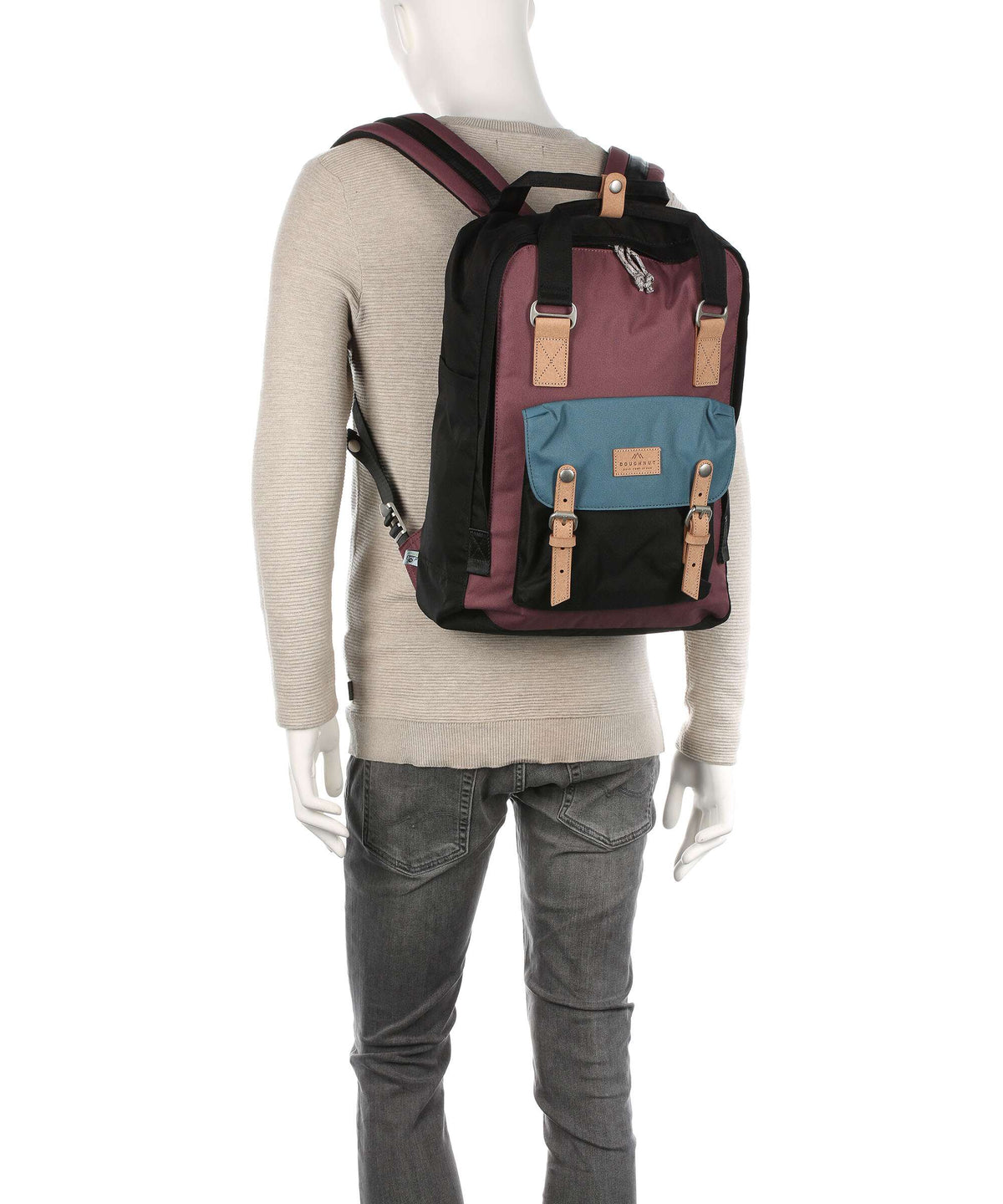 Doughnut Go Wild Macaroon Large Backpack ivory