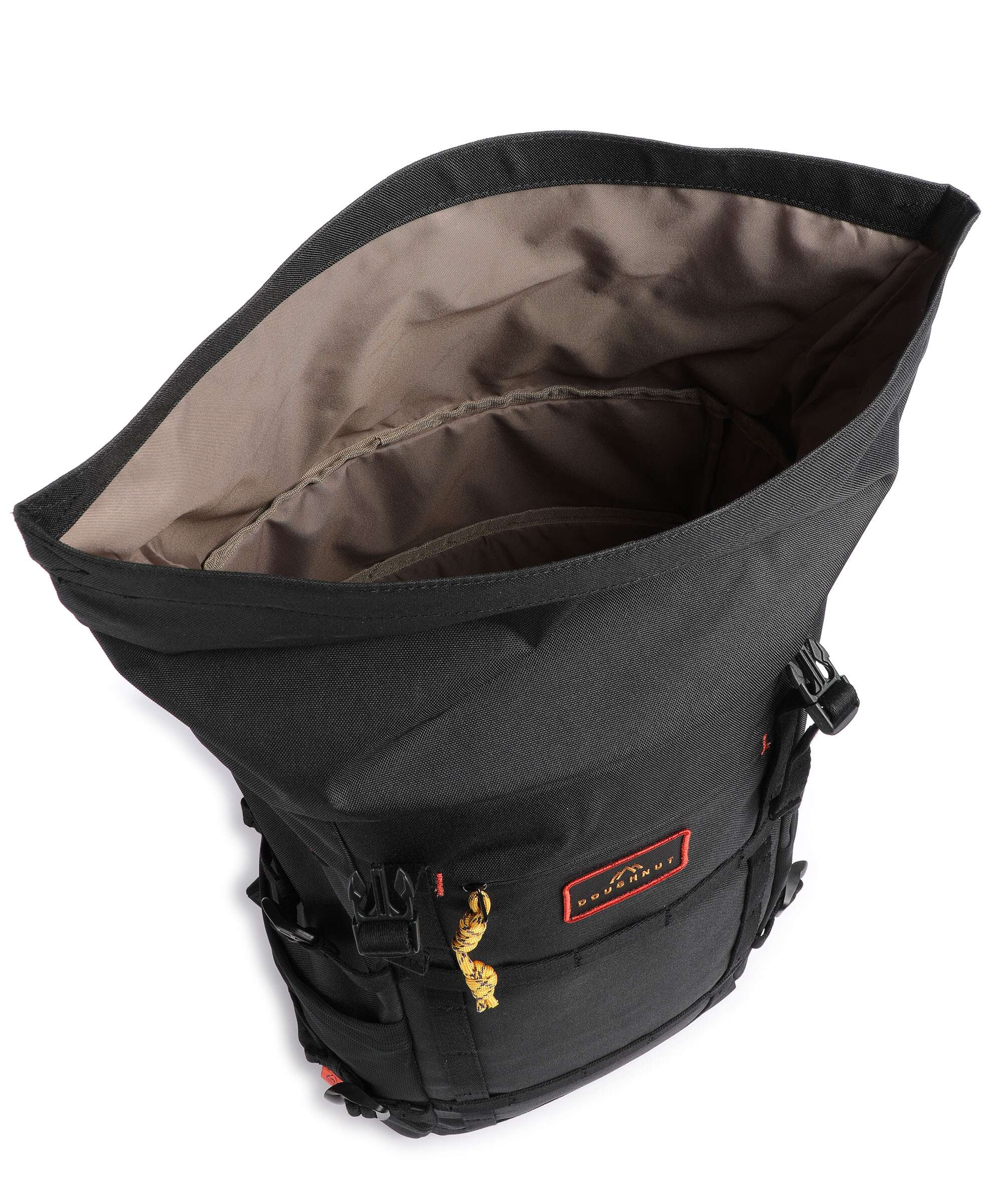 Doughnut Happy Camper Paratrooper Backpack black