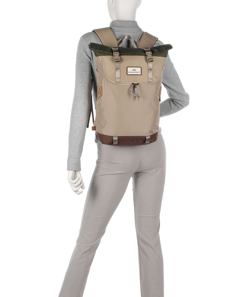 Doughnut Jungle Christopher Small Rolltop backpack brown