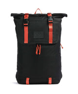 Doughnut The Dudes Christopher Dark Rolltop Rucksack black