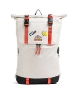Doughnut The Dudes Christopher Dark Rolltop Rucksack beige