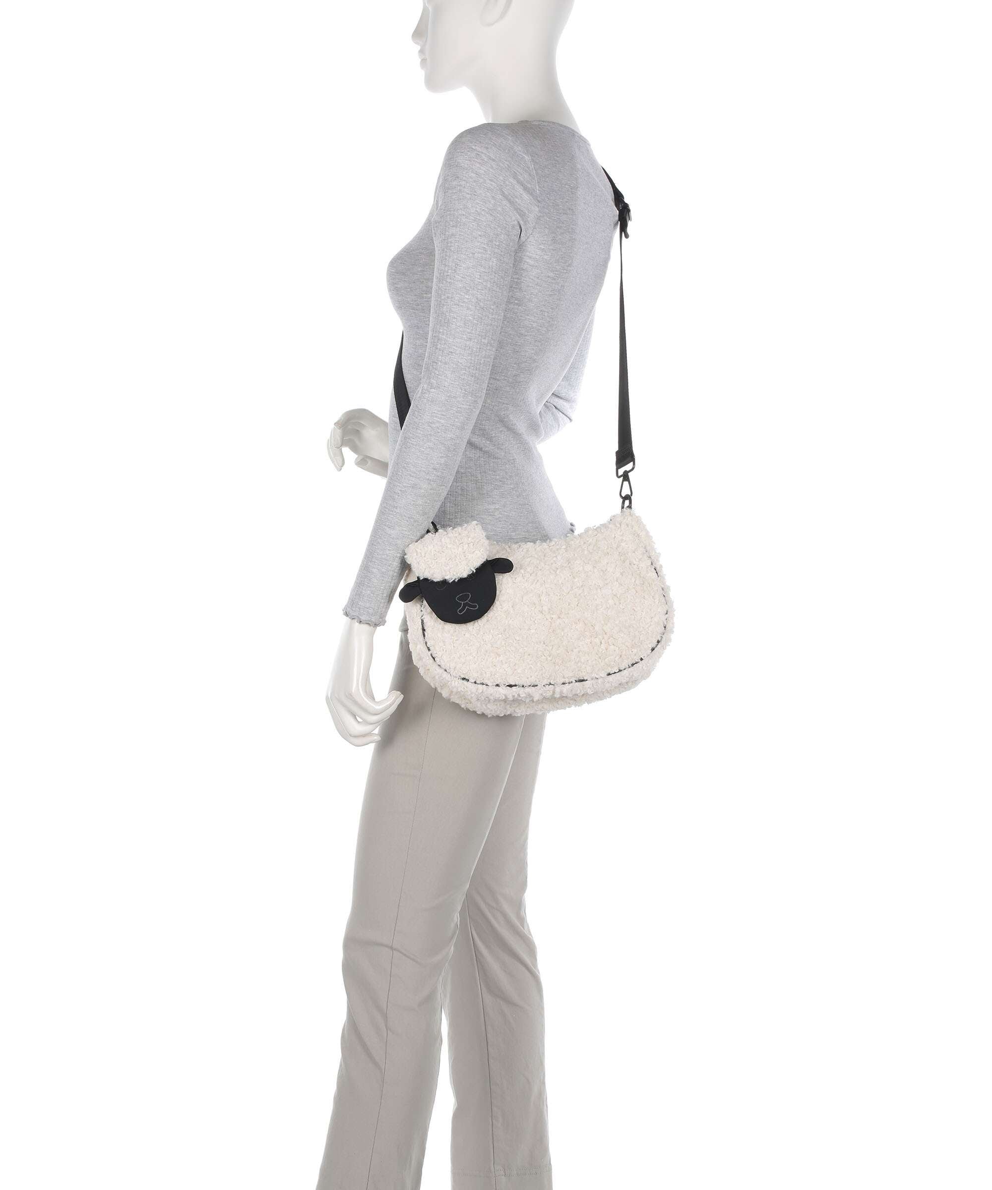 Doughnut Fairies & Friends Crossbody bag white/black