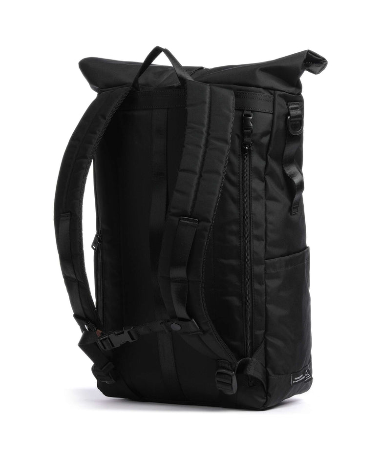 Doughnut Go Wild Jetpack Rolltop backpack black/brown