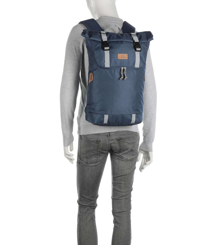Doughnut Euro Christopher Rolltop backpack steel blue