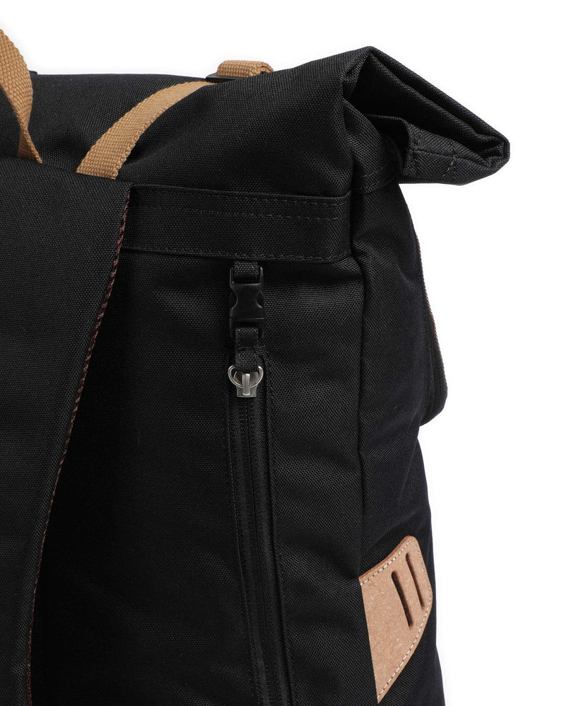 Doughnut Christopher Rolltop backpack black/khaki