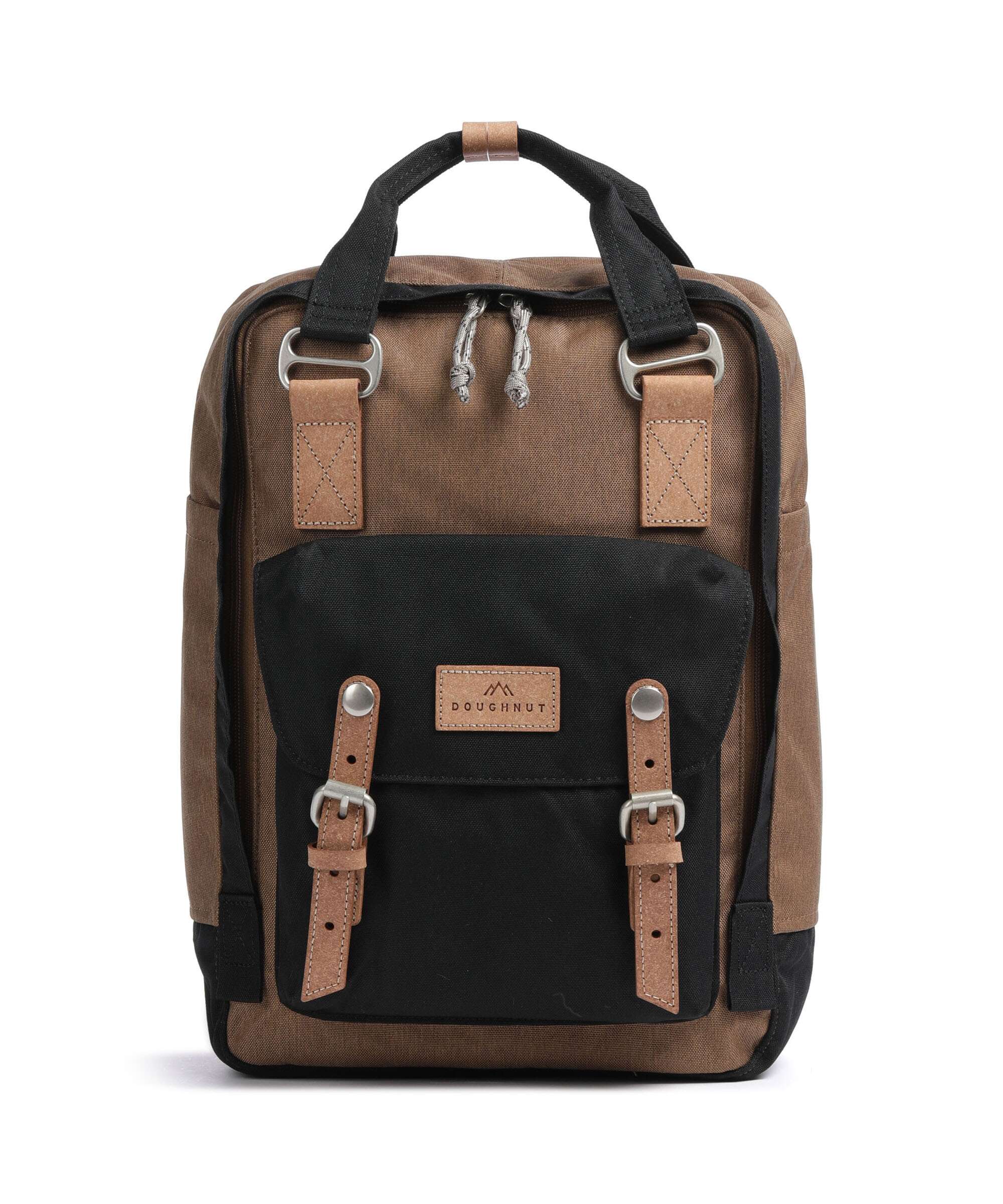 Doughnut Macaroon Backpack khaki/black