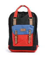 Doughnut Reborn Macaroon L Rucksack black/grapefruit