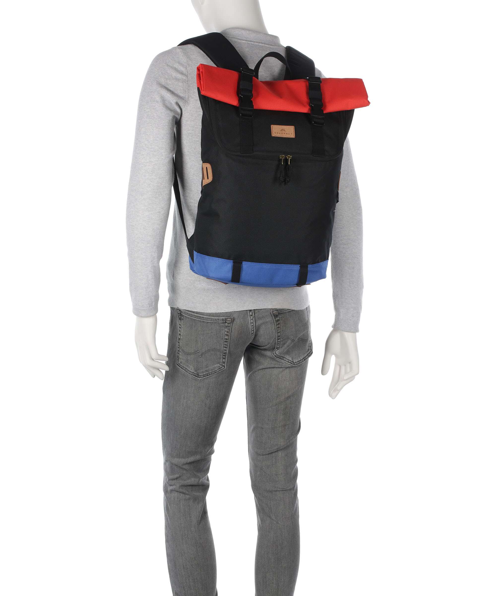 Doughnut Reborn Christopher Rolltop backpack lagoon/stone