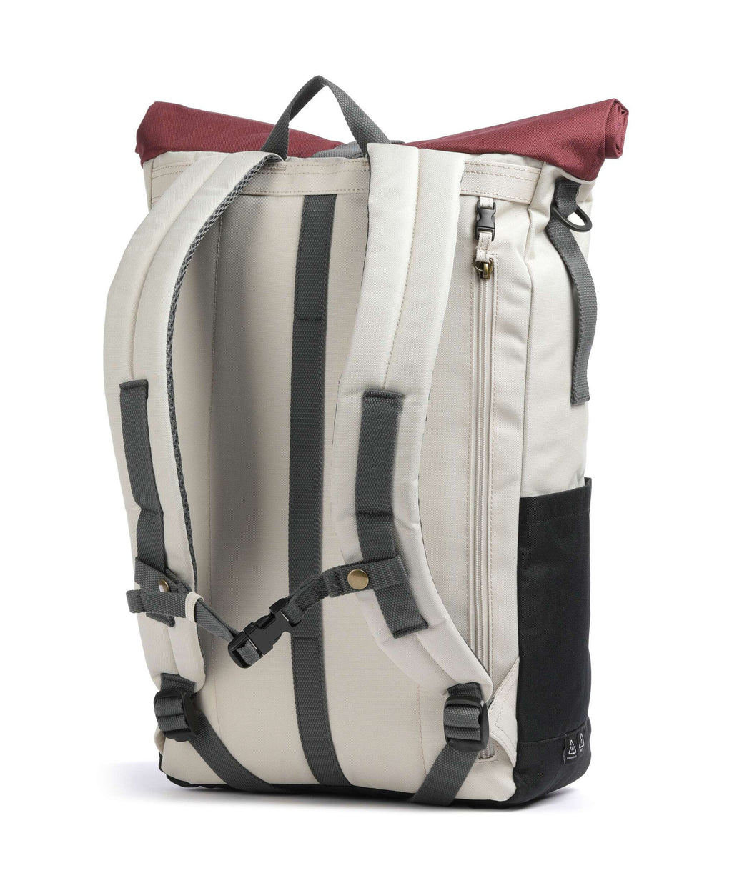 Doughnut Reborn Jetpack Rolltop backpack stone/wine