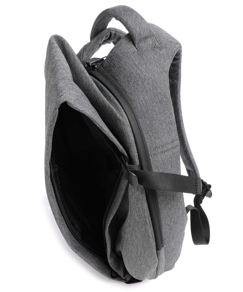 Côte&Ciel Eco Yarn Isar Small Laptop backpack black melange