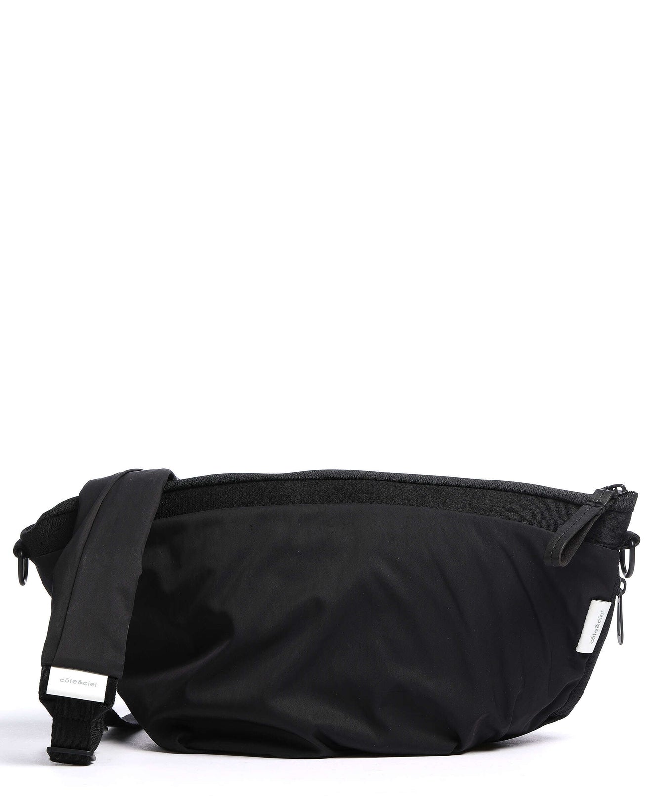 Côte&Ciel Smooth Orne Crossbody bag black