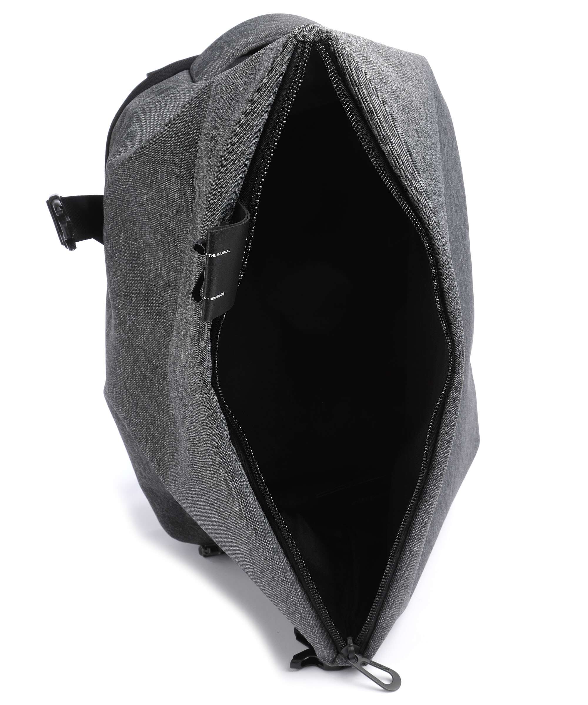 Côte&Ciel Eco Yarn Isar Air Backpack black melange