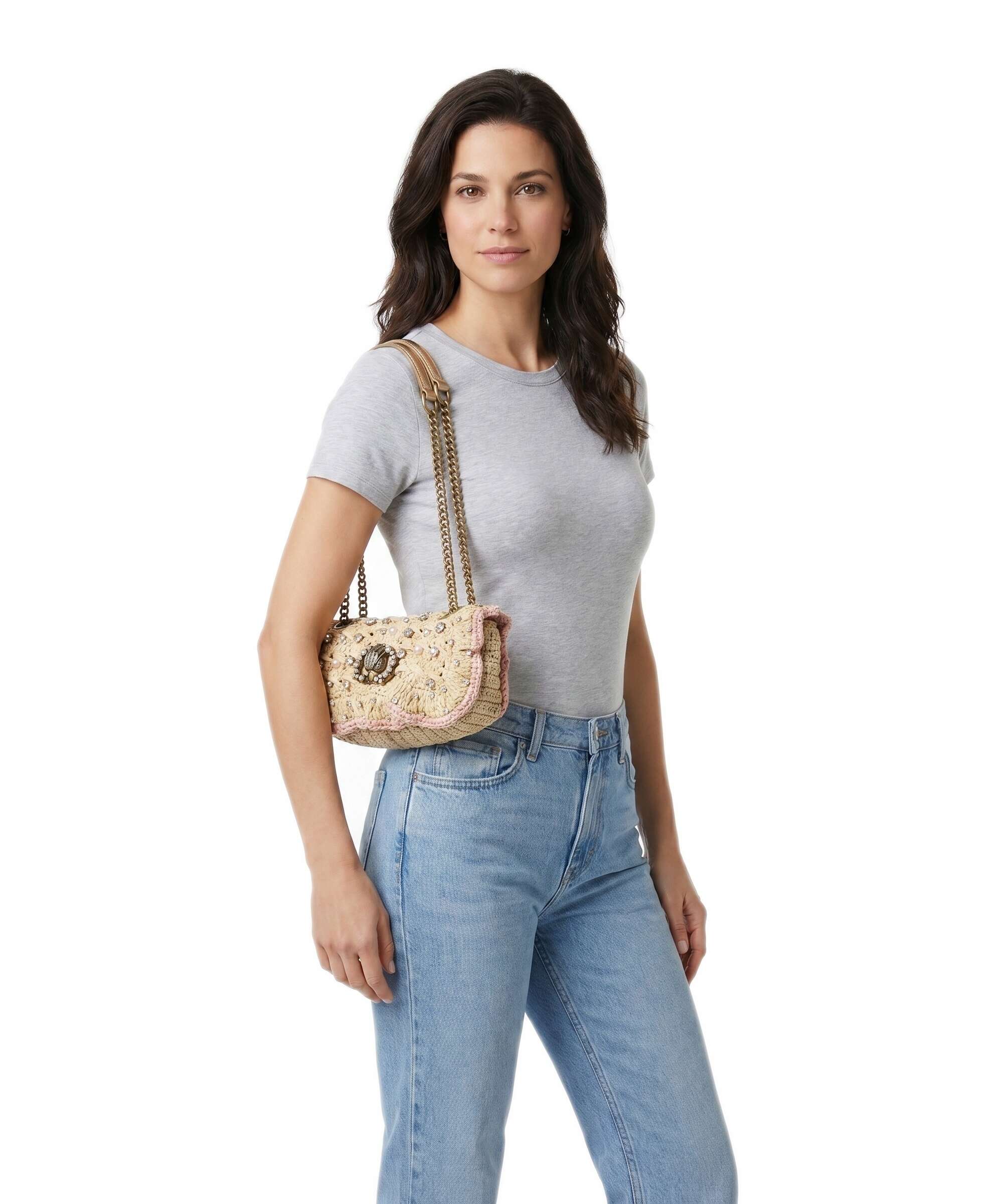 Kurt Geiger Chelsea Shoulder bag beige