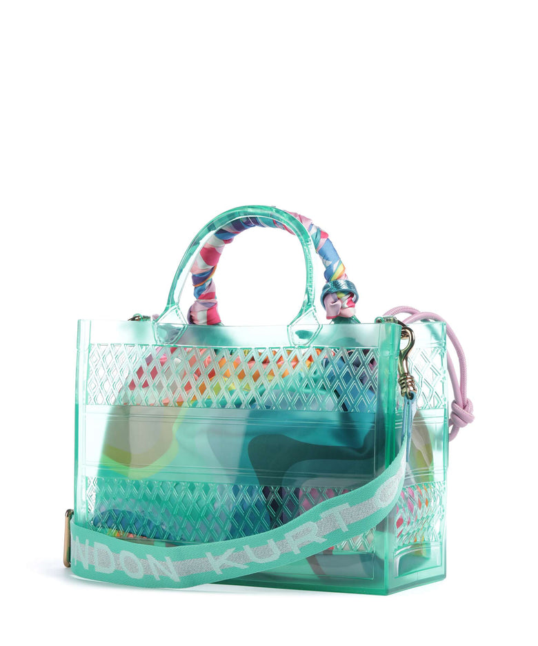 Kurt Geiger Jelly Handbag pale green